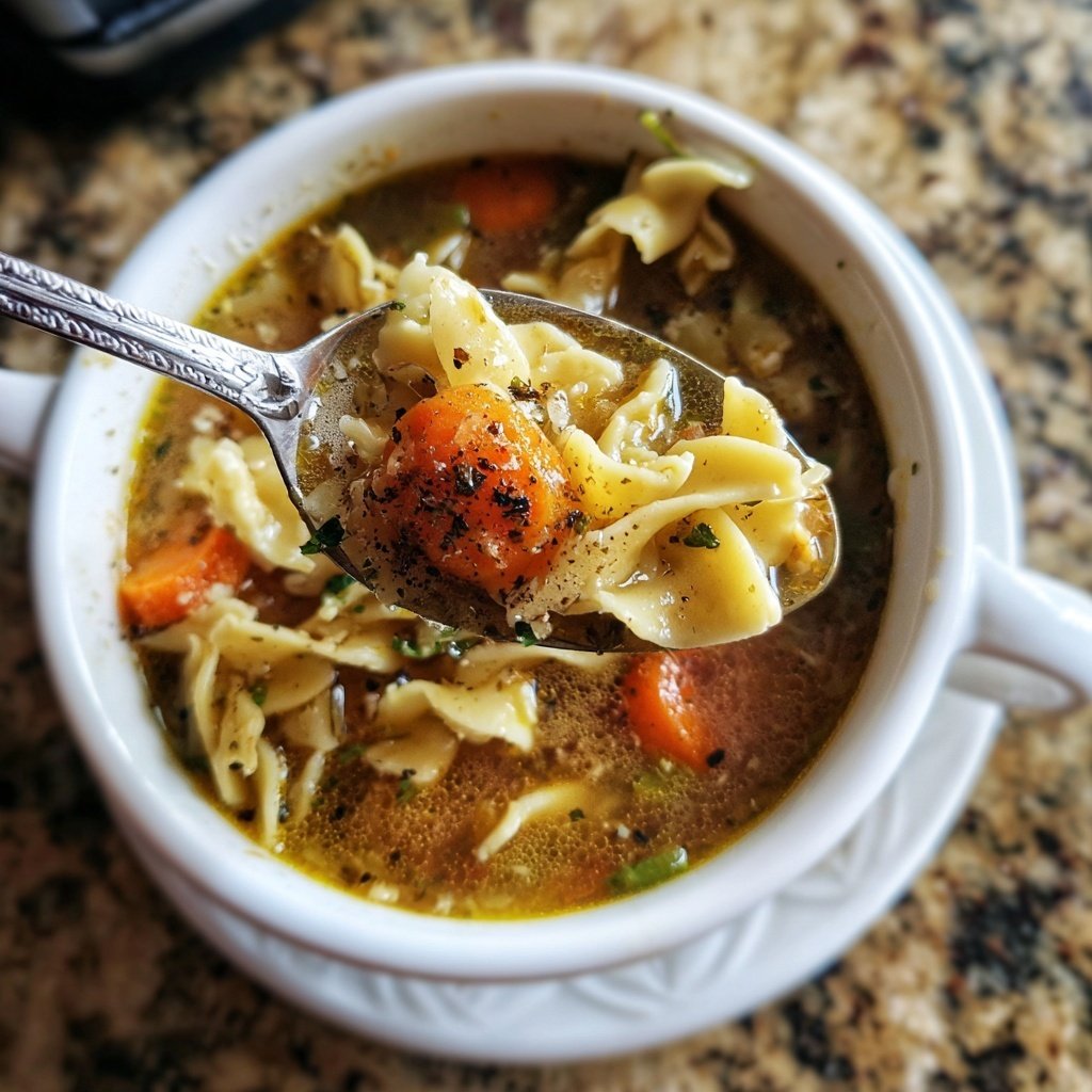 Nudelsuppe nach bestem Rezept