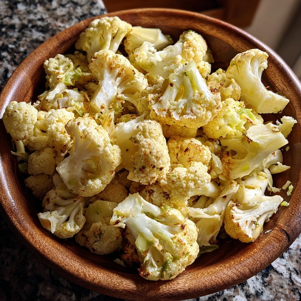 Blumenkohl mit Knoblauchbutter