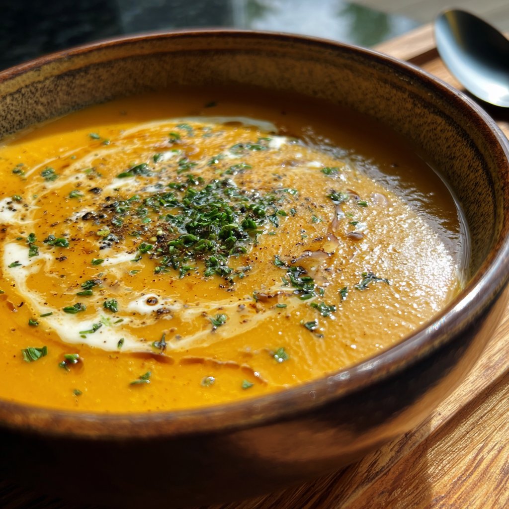 Kürbissuppe cremig leicht