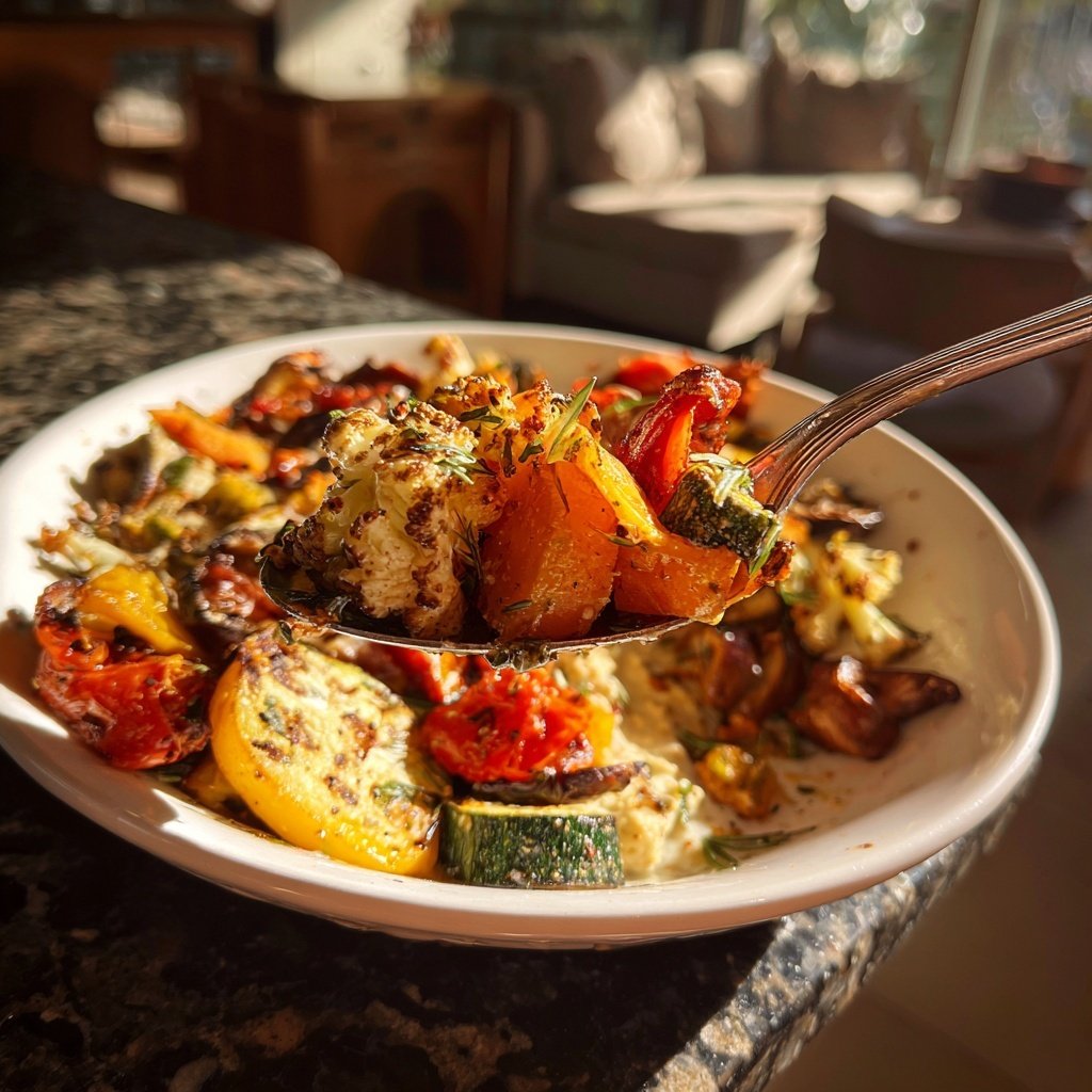 Mittagessen vegetarisch einfach