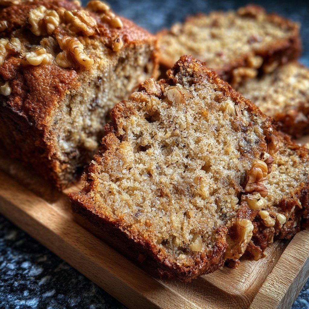 Saftiges Bananenbrot