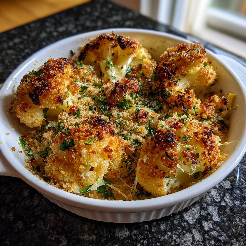 Blumenkohl aus dem Ofen
