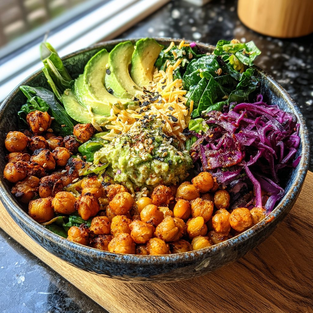 Buddha Bowl mit Kichererbsen
